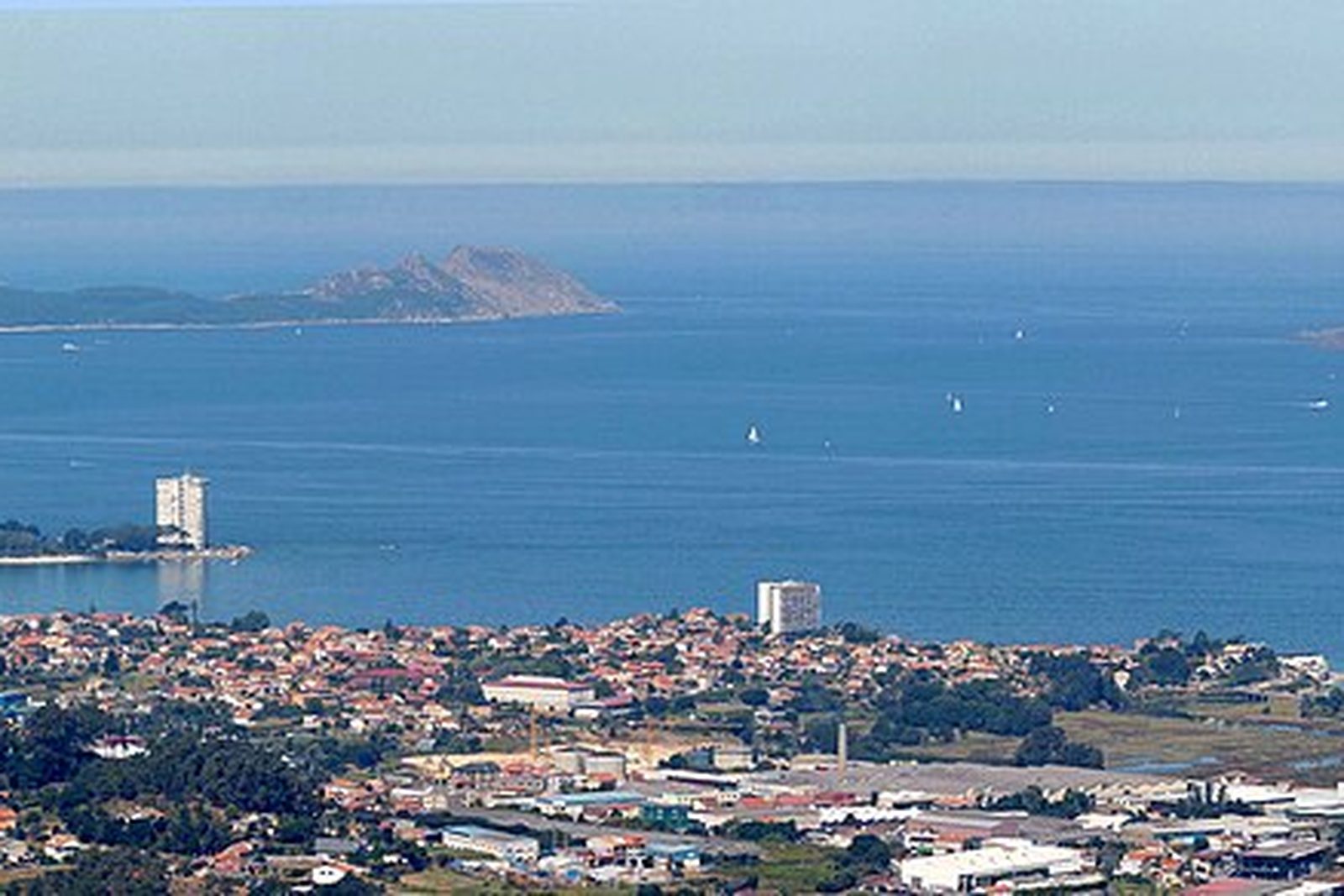 Vigo y las Cíes, España